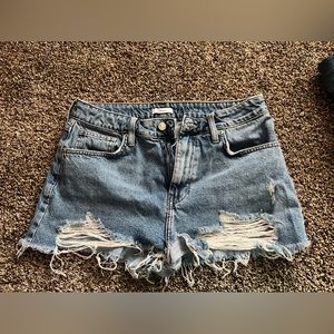 forever 21 high rise “mom shorts”